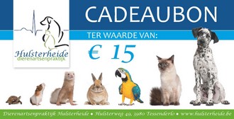 Cadeaubon 15 euro