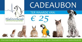 Cadeaubon 25 euro