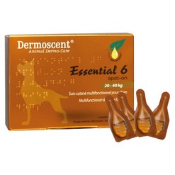 DERMOSCENT ESSENTIAL 6 SPOT-ON HOND -20KG 4X1,2ML