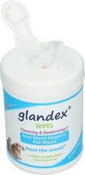 GLANDEX WIPES 75