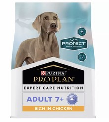 EXPERT CARE NUTRITION CANINE ADULT 7+ KIP-POULET 10KG