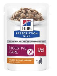 HILLS PDIET FELINE ID CHICKEN POUCH 12X85G