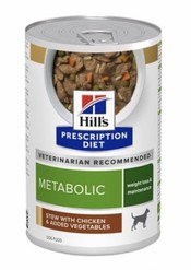 HILLS CANINE METABOLIC CHICKEN/VEGETABLES 12X354G